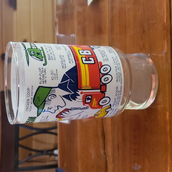 Other Vintage Cb Jargon Glass Poshmark